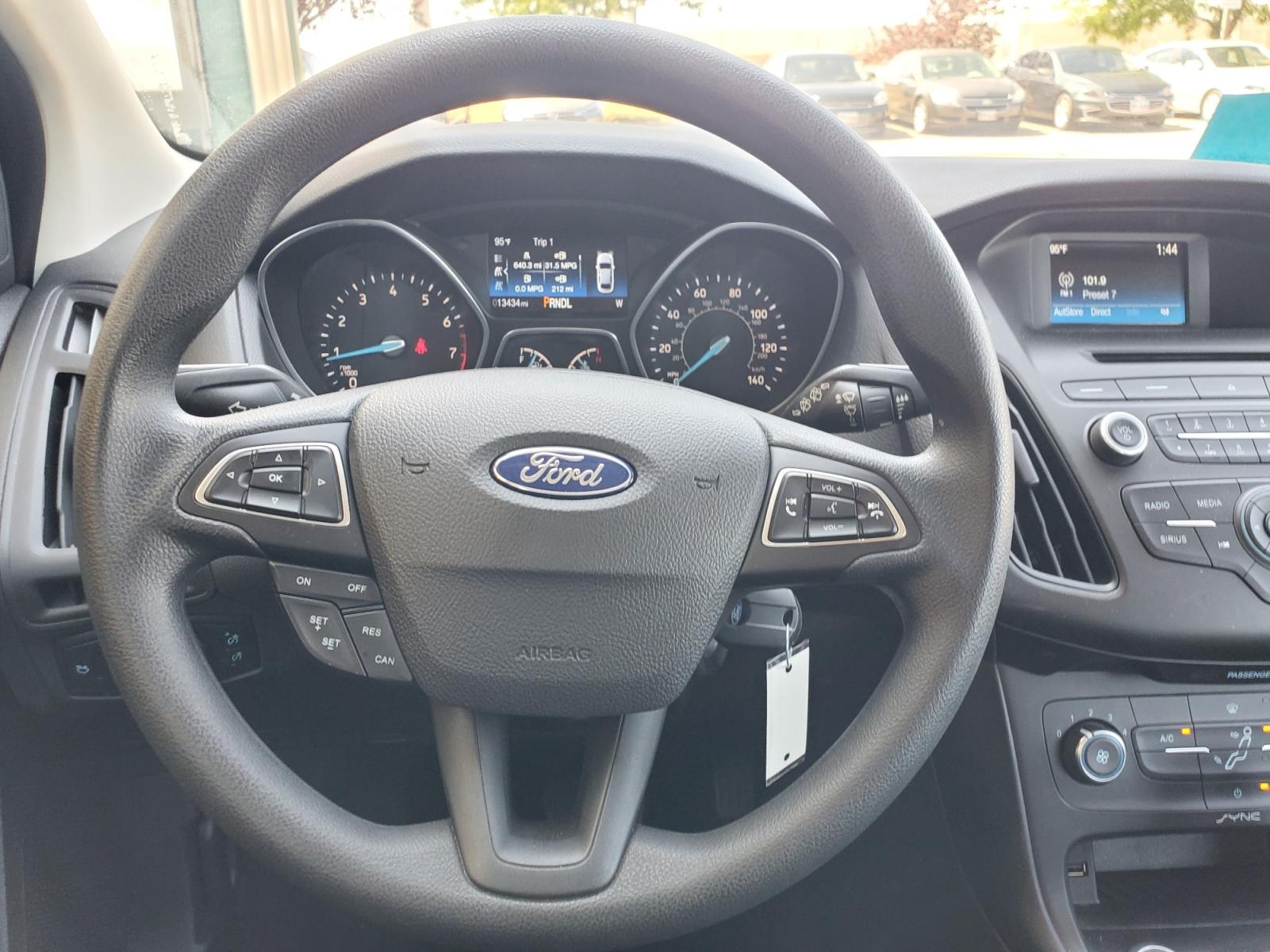 2016 Tan /Black Ford Focus SE (1FADP3F23GL) with an 2.0L 4Cyl GDI TI-VCT engine, 6-Speed Powershift Automatic transmission, located at 1600 E Hwy 44, Rapid City, SD, 57703, (605) 716-7878, 44.070232, -103.171410 - Photo #41
